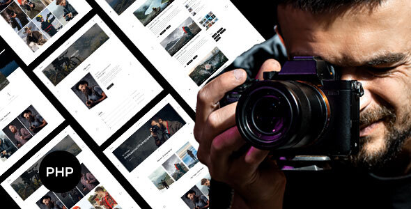 Zeo - Photography Portfolio & Blog PHP Template