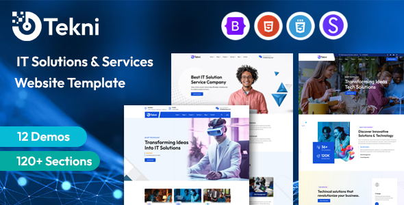 Tekni – IT Solutions & Services HTML Template