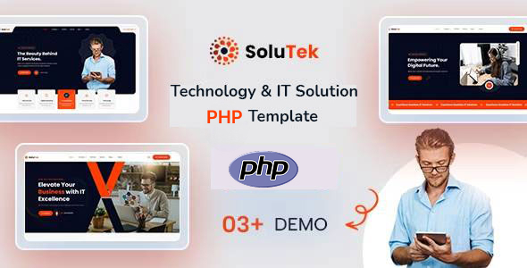 Solutek - IT Services Solution & Technology PHP Template