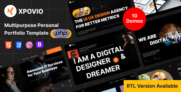 Xpovio - Digital Creative AgencyTemplate