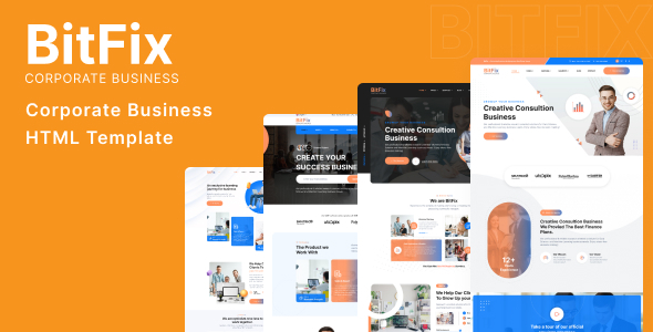 Bitfix - Business Consulting HTML Template