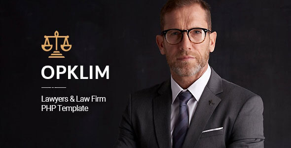 Opklim - Lawyer PHP Template