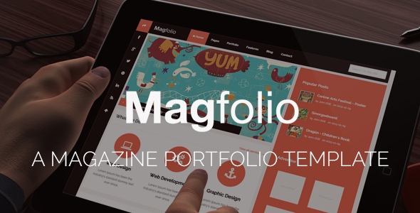 Magfolio - Responsive Magazine Blog HTML Template