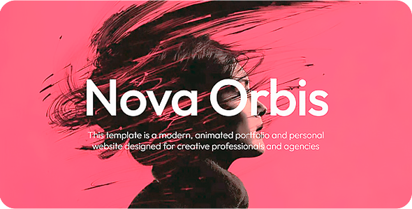 Nova Orbis - Creative Agency & Portfolio HTML Template