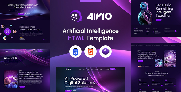 Aivio | Artificial Intelligence HTML Template