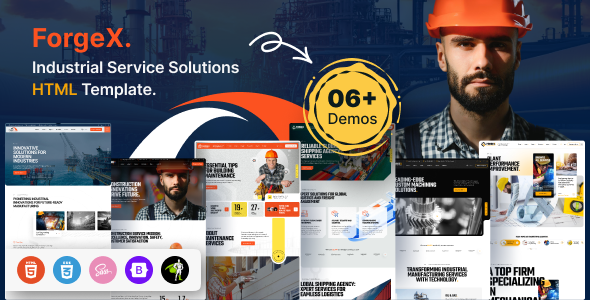 Forgex - Factory & Industry HTML Template