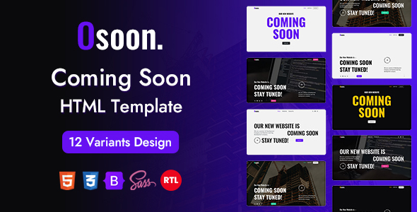 Coming Soon - Under Construction Template