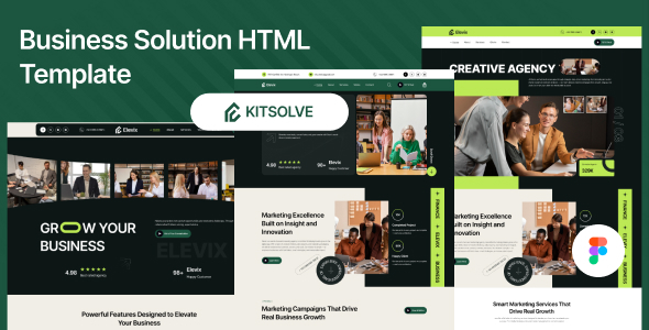 Kitsolve – Business Solution HTML Template