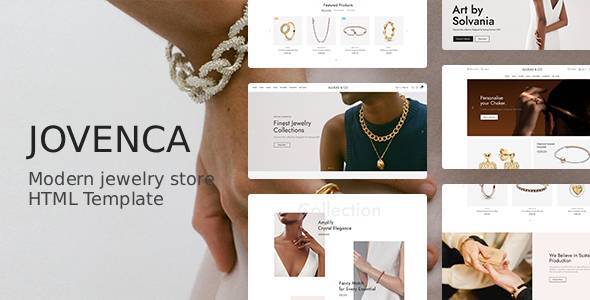 Jovenca | Modern Jewelry Store HTML Template