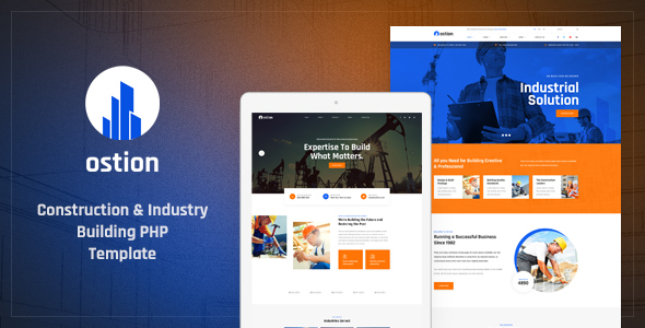 Ostion - Construction Company PHP Template