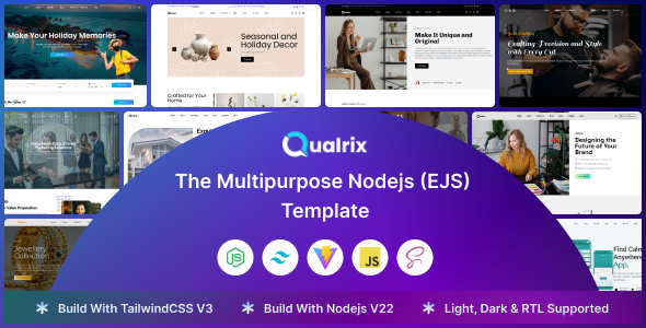 Qualrix - The Multipurpose Nodejs Template