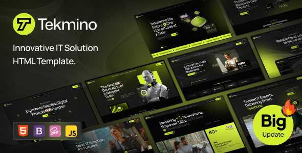 Tekmino - Innovative IT Solution HTML Template