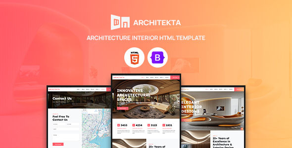 Architekta - Interior & Architecture HTML Template