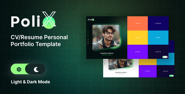 Polix - Personal Portfolio HTML Template