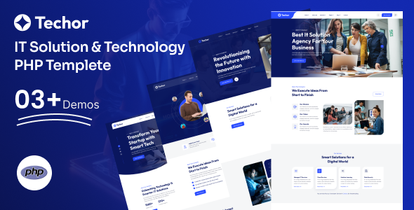 Techor IT Solution & Technology PHP Template