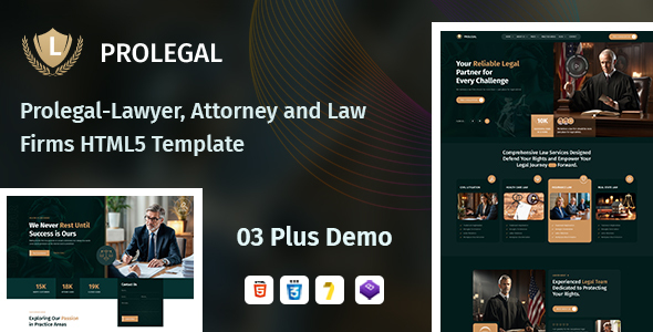 ProLegal – Lawyer, Attorney & Law Firm HTML5 Template