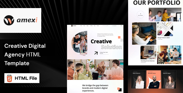 Wamexi - Creative Digital Agency HTML5 Template