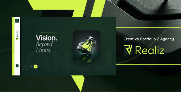 Realiz - Creative Portfolio & Agency HTML Template