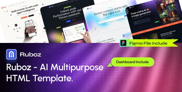 Ruboz - AI Multipurpose HTML Template
