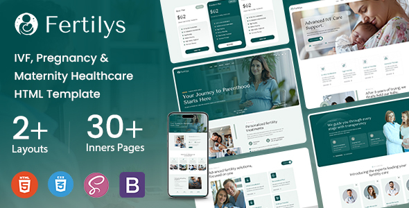 Fertilys – IVF, Pregnancy & Maternity Healthcare HTML Template