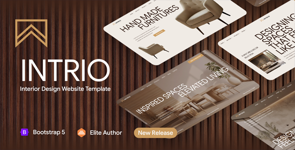 Intrio - Interior Design HTML Template