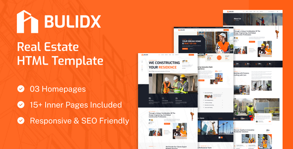 Bulidx - Construction HTML Template