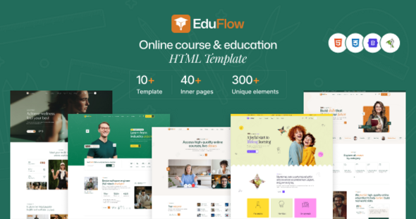 Eduflow - Education HTML Template
