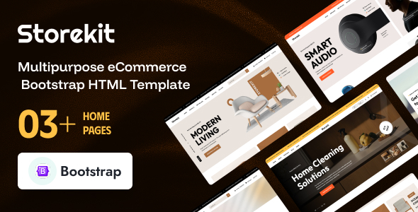 Storekit - Multipurpose eCommerce Bootstrap HTML Template
