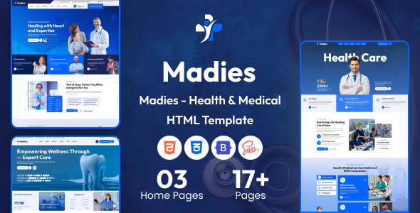 Madies - Health & Medical HTML Template