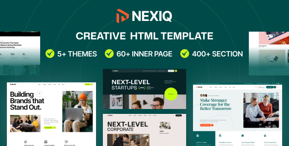 NexIQ - The Multipurpose HTML5 Template
