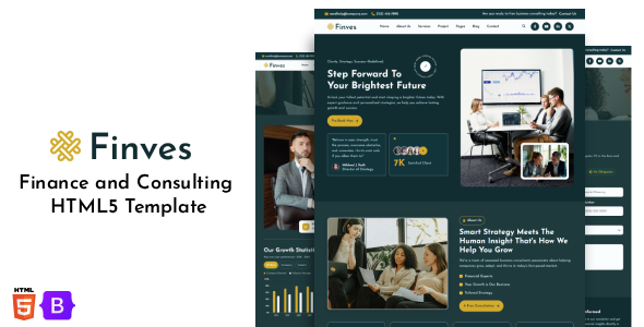 Finves – Finance and Consulting HTML5 Template