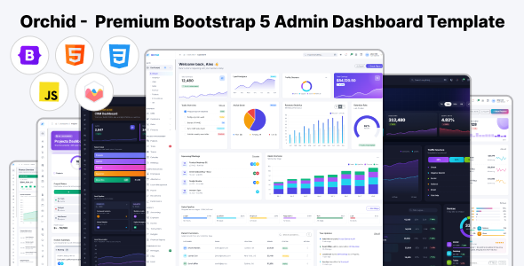 Orchid - Premium Bootstrap 5 Admin Dashboard Template