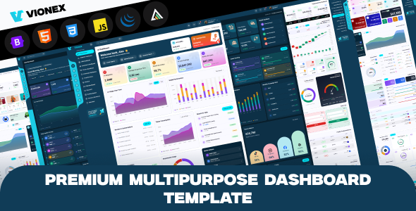 Vionex - Multipurpose Bootstrap 5 Admin Dashboard Template