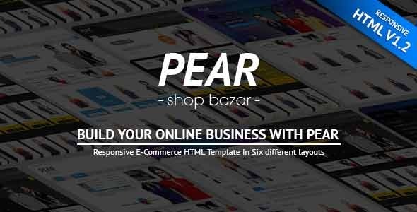 Pear - Responsive E-Commerce HTML Template V1.2