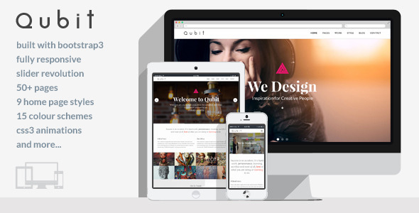 Qubit - Responsive MultiPurpose HTML5 Template
