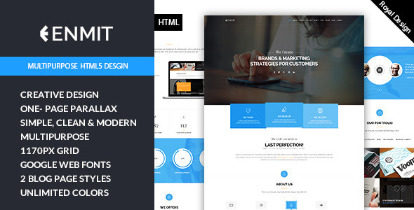 Enmit | Multipurpose HTML Template
